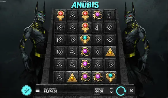 Hand of Anubis spill - tekninsk informasjon